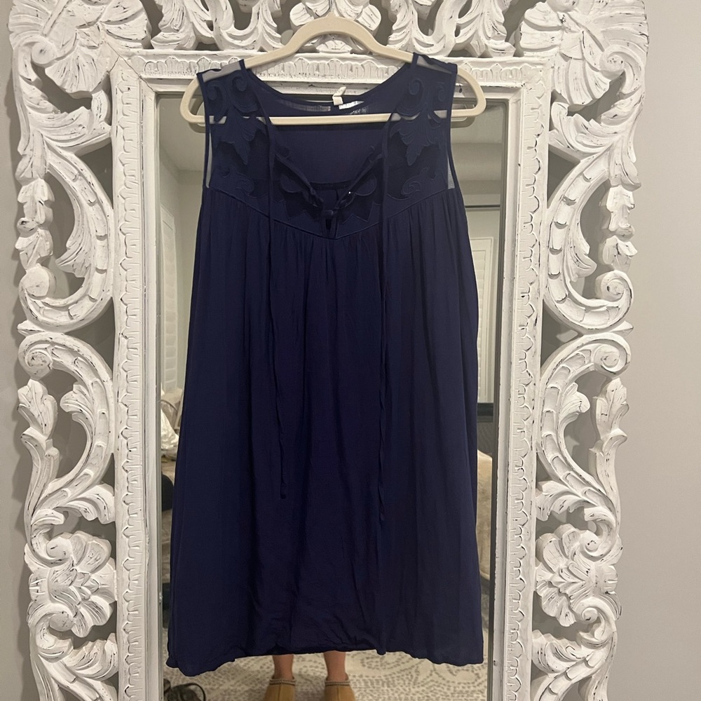 Navy dress